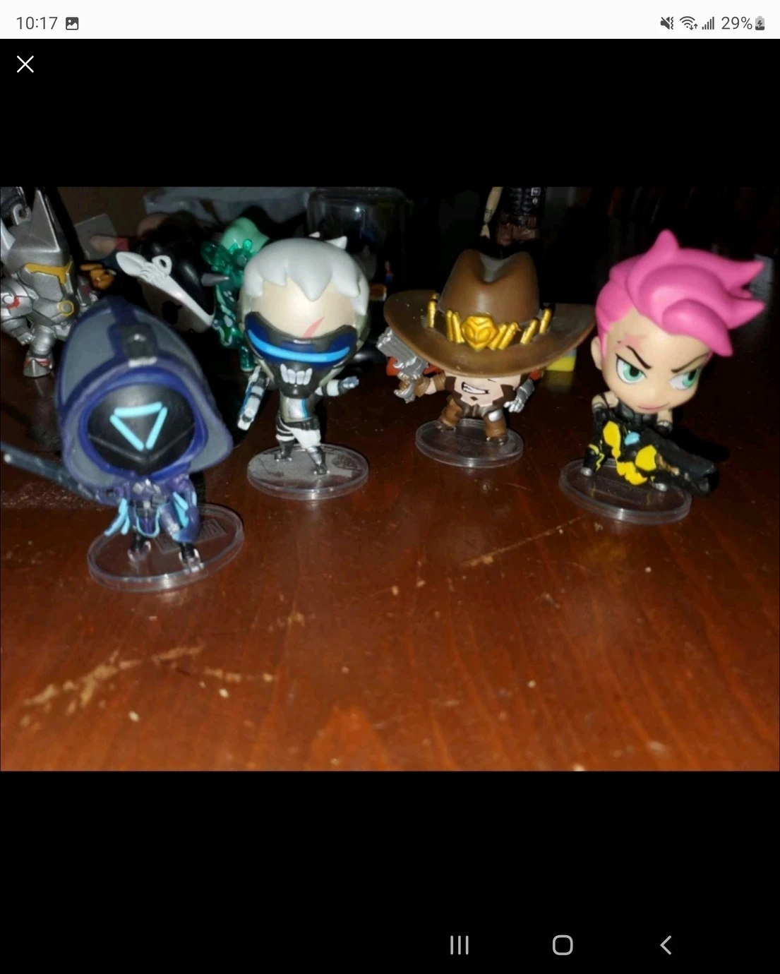Overwatch items.. keyring and  Figurines. selling all together thumbnail