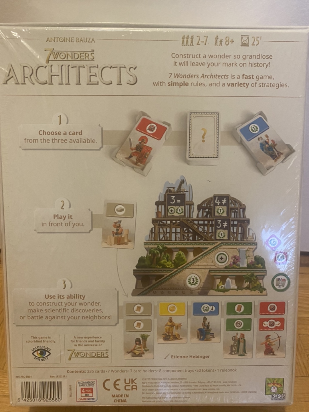 Board Game - 7 wonders Architects -Brand New - photo 2