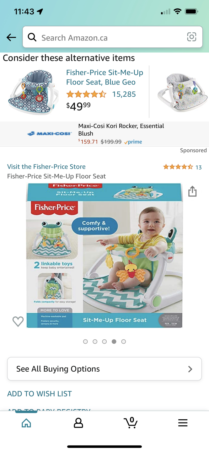 Fisher price sit me up floor seat - photo 3