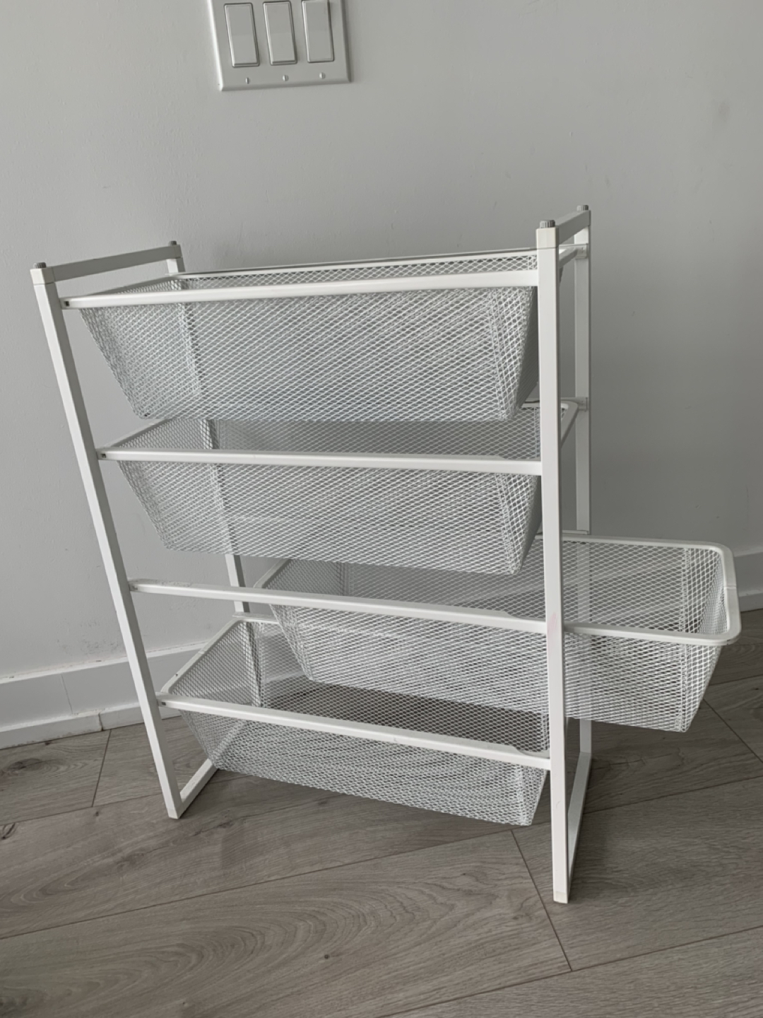 MOVING SALE IKEA wire basket drawers
