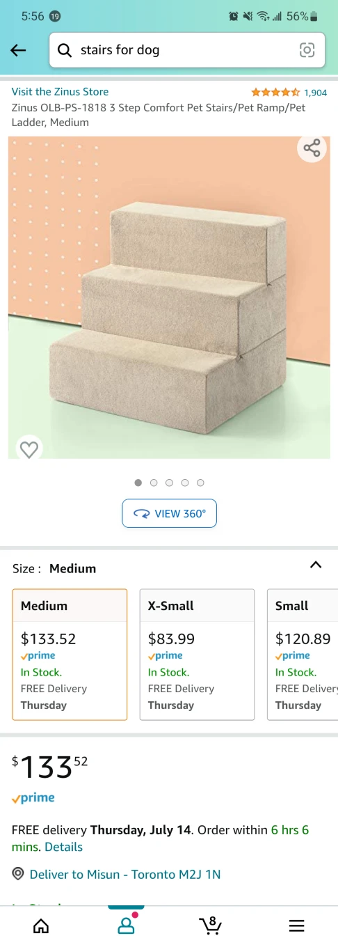 stairs for dog thumbnail