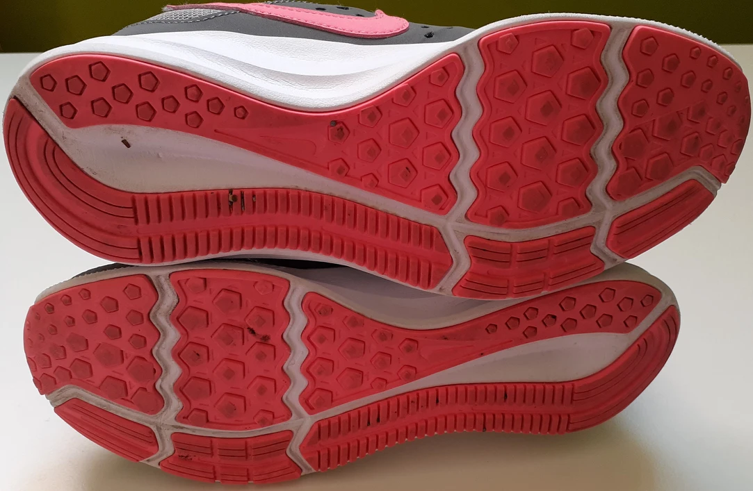 Girls Nike Shoes Grey/Pink - photo 5