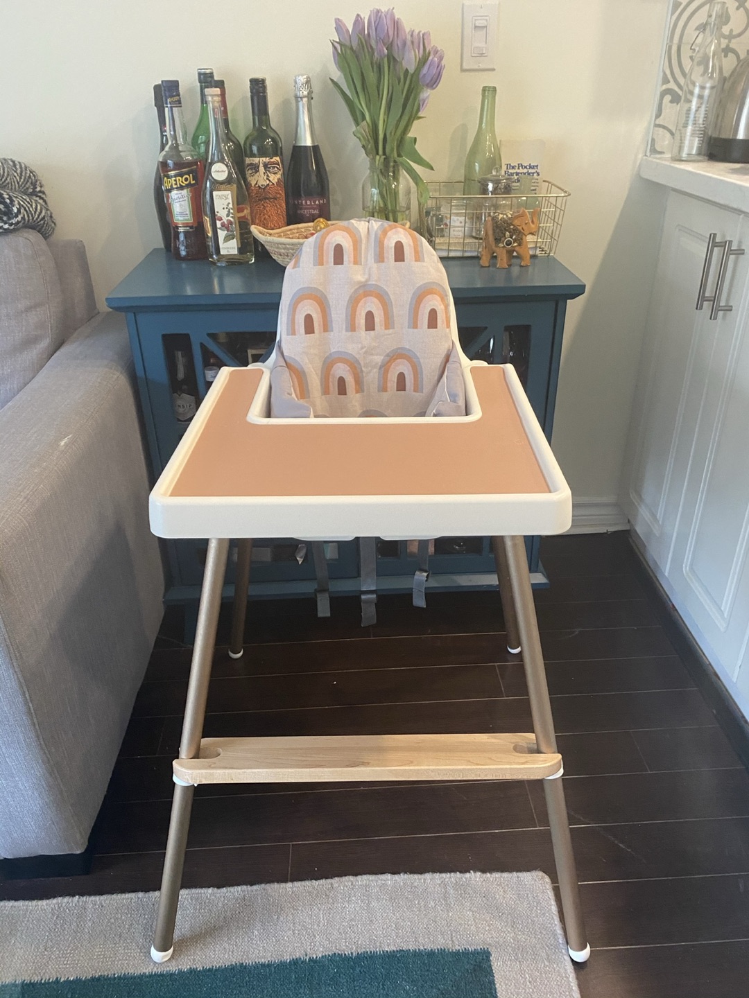 IKEA high chair “glow up” - photo 2