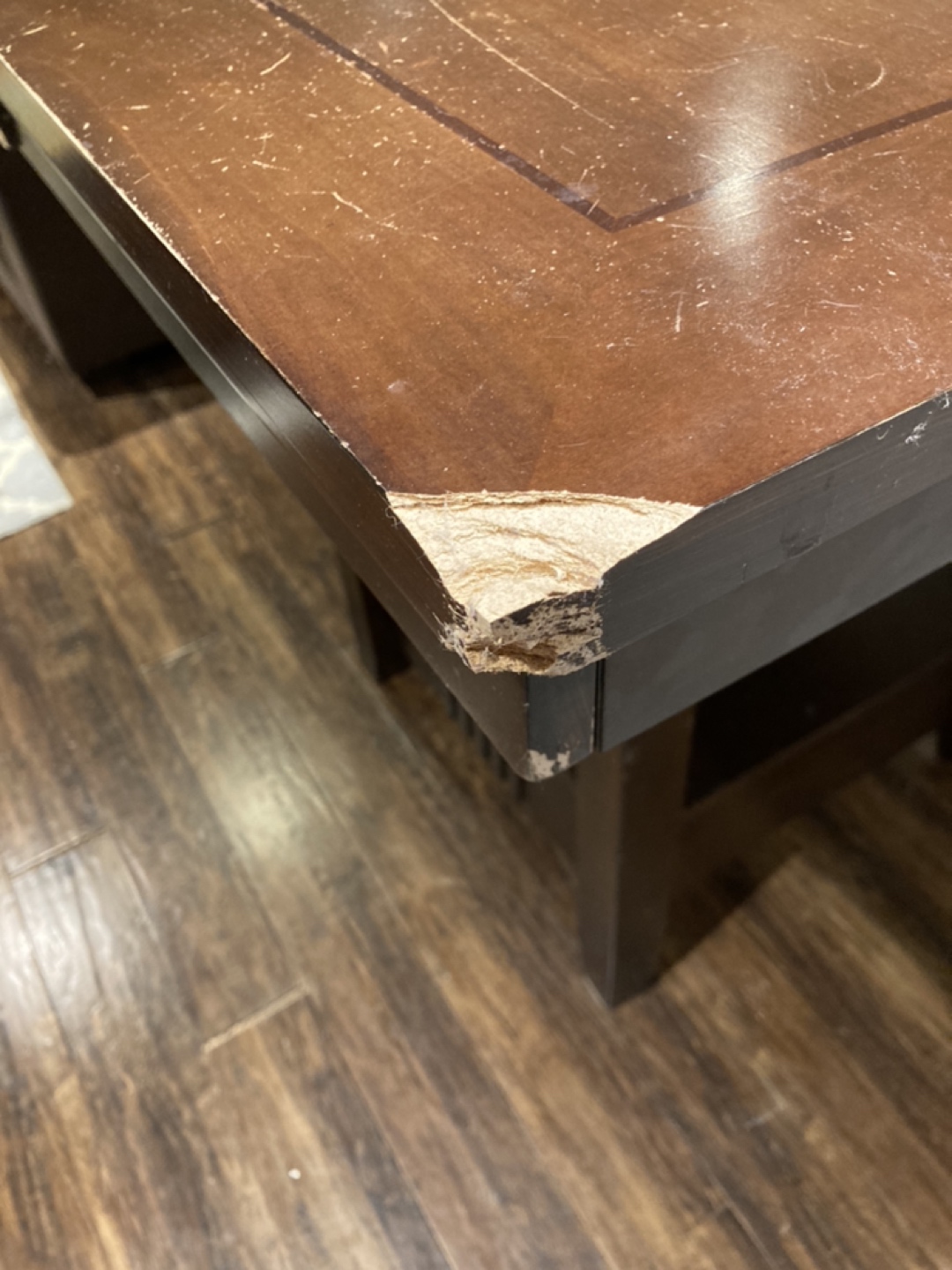Bar height square table - photo 2