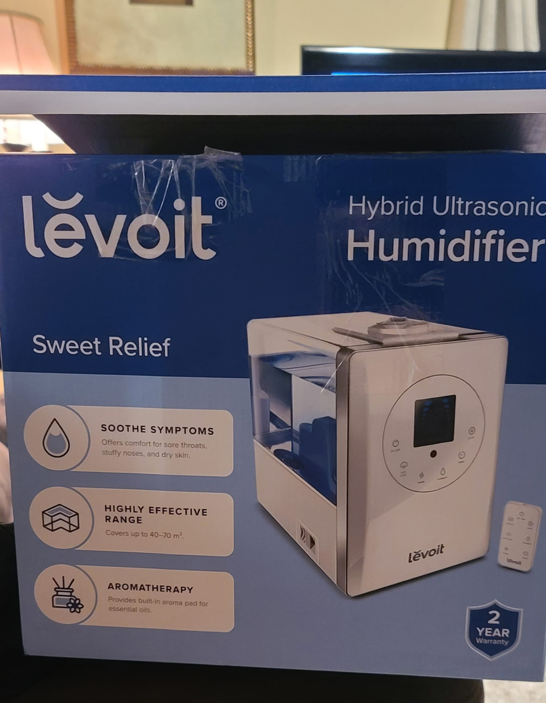 LEVOIT Humidifier for Bedroom, Warm and Cool Mist Humidifier - photo 5
