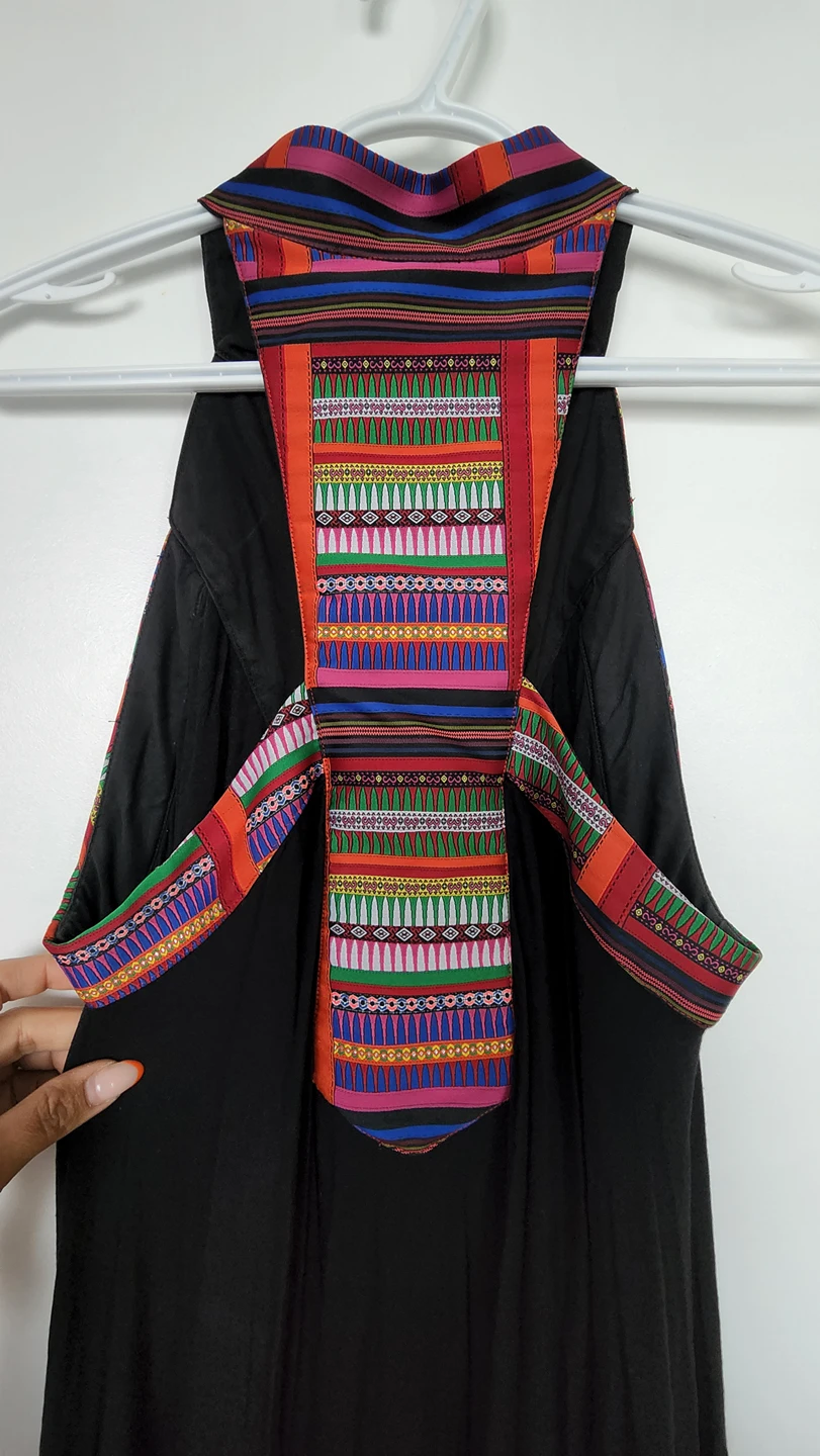 Black flowy dress (M) image indicator(6)