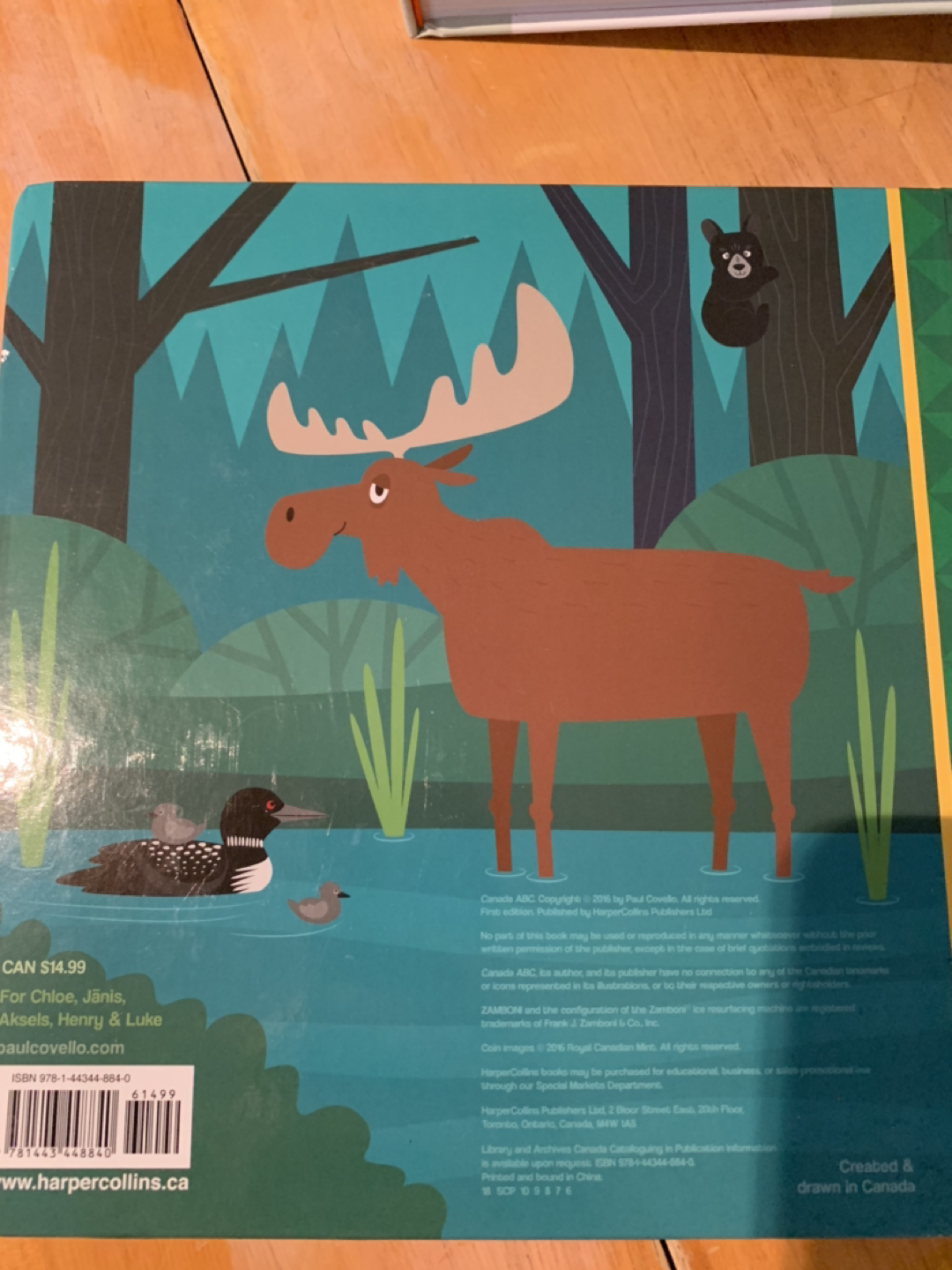 Canada ABC kids book - free - photo 2