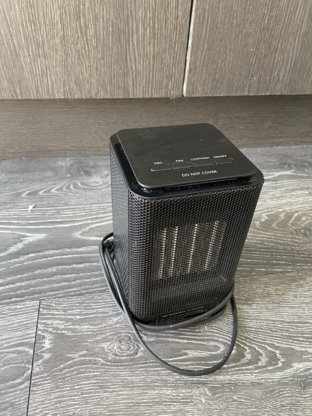Heater/cold air fan