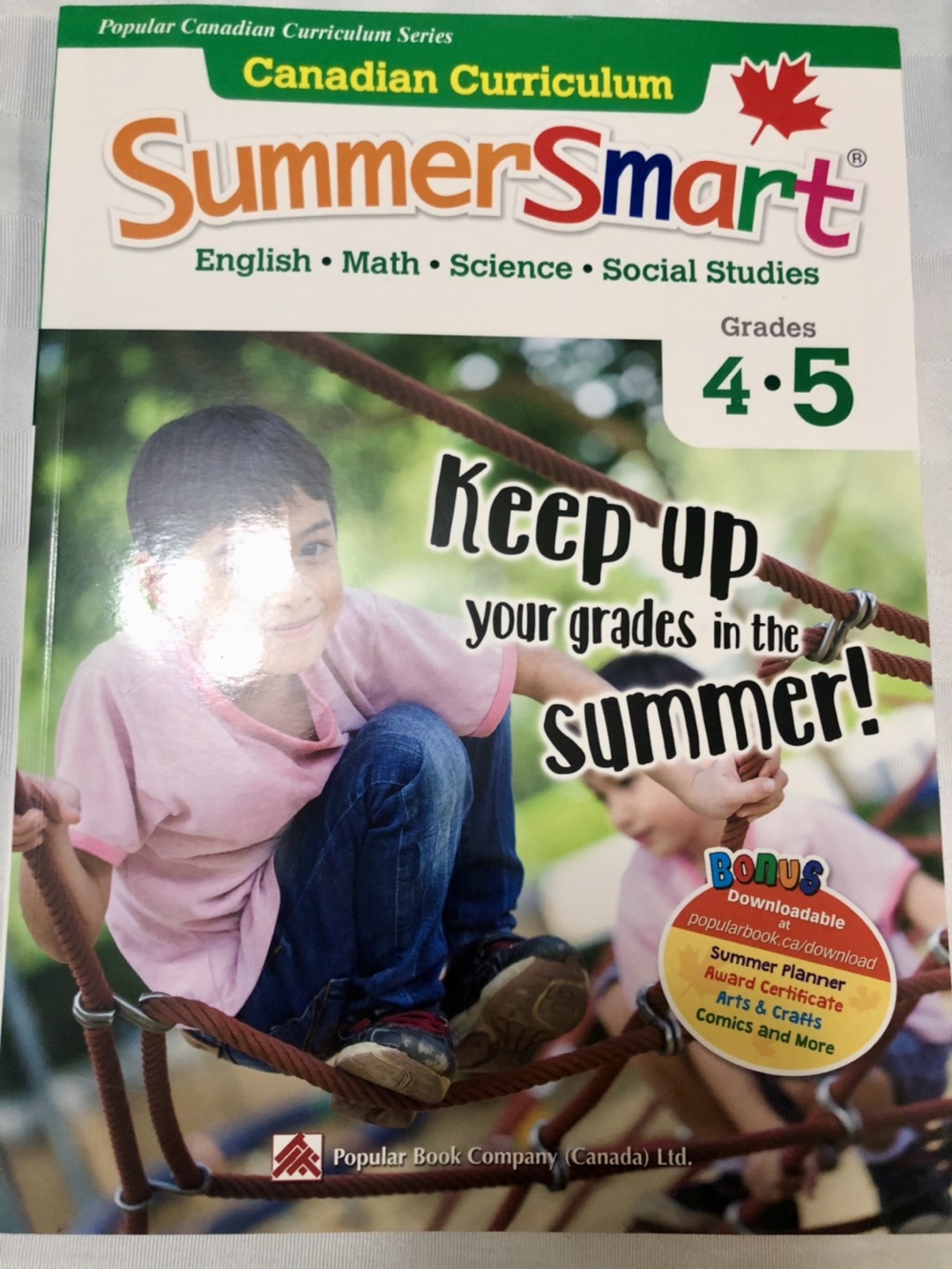 Brand New! Canadian Curriculum SummerSmart 4-5 image indicator(2)