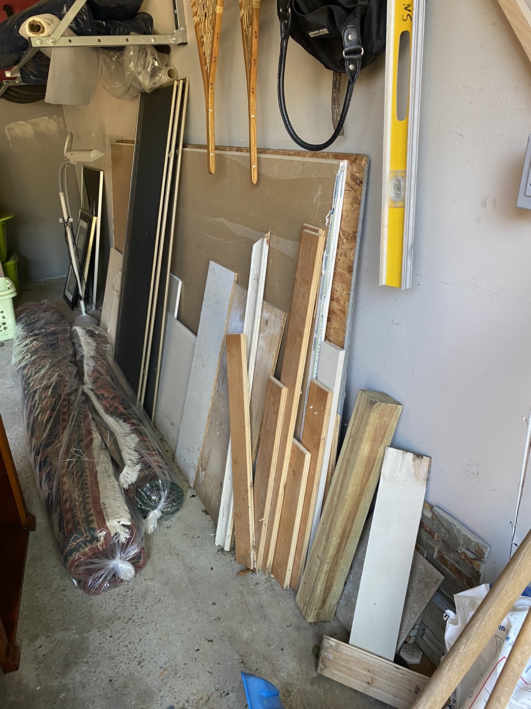 Free drywall and particle board thumbnail