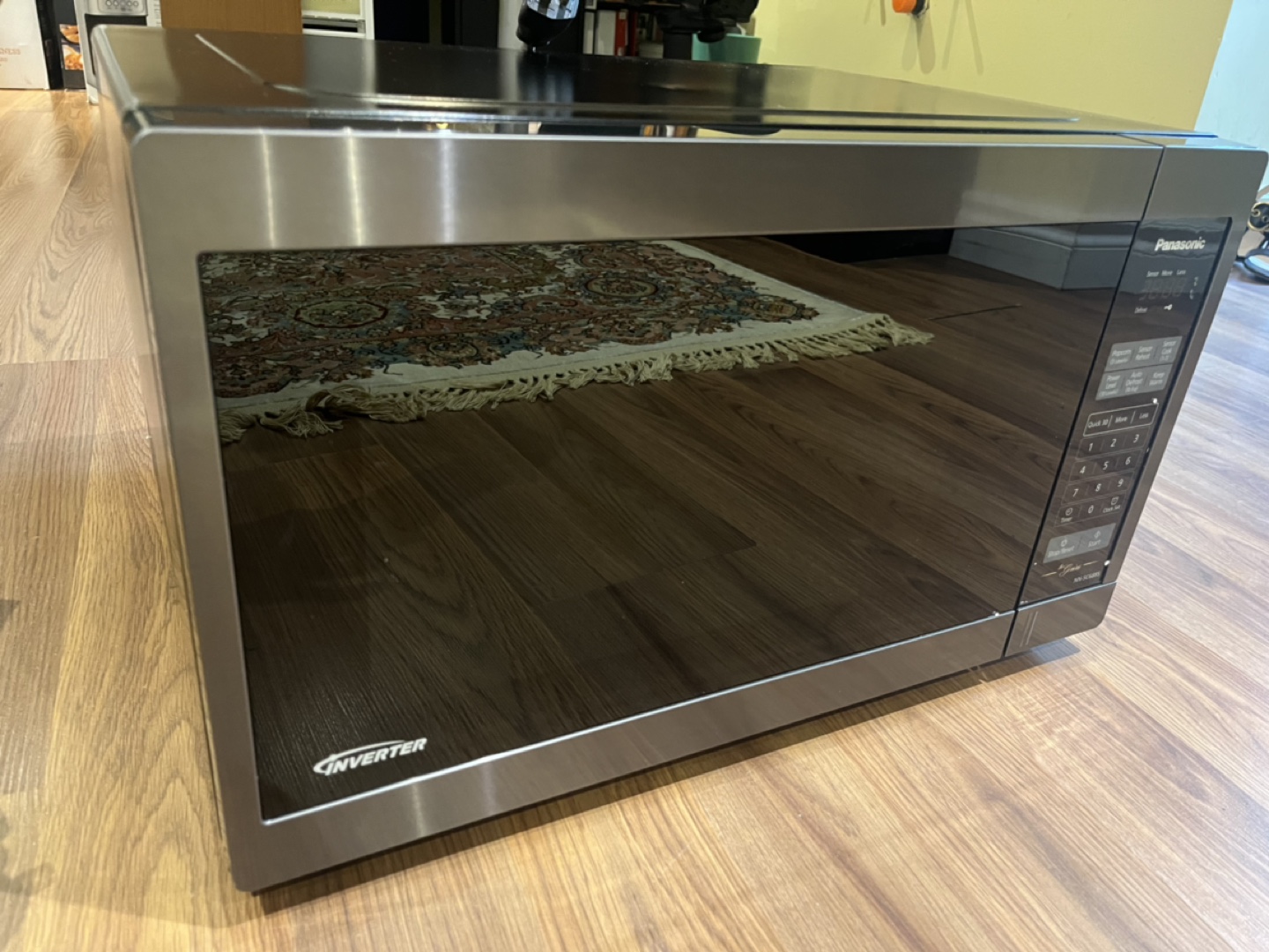 Panasonic Mid-Size 1200W Inverter Microwave Oven, 1.3 Cuft - photo 5