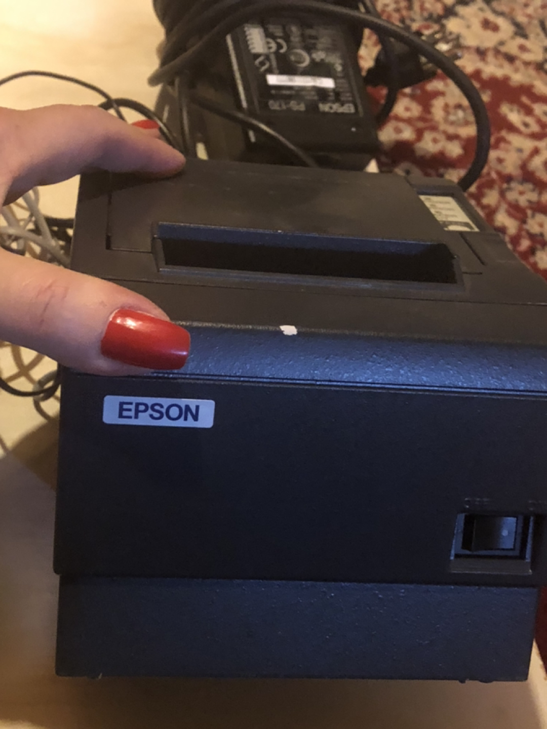 EPSON M129C THERMAL RECEIPT PRINTER WITH POWER SOURCE - photo 3