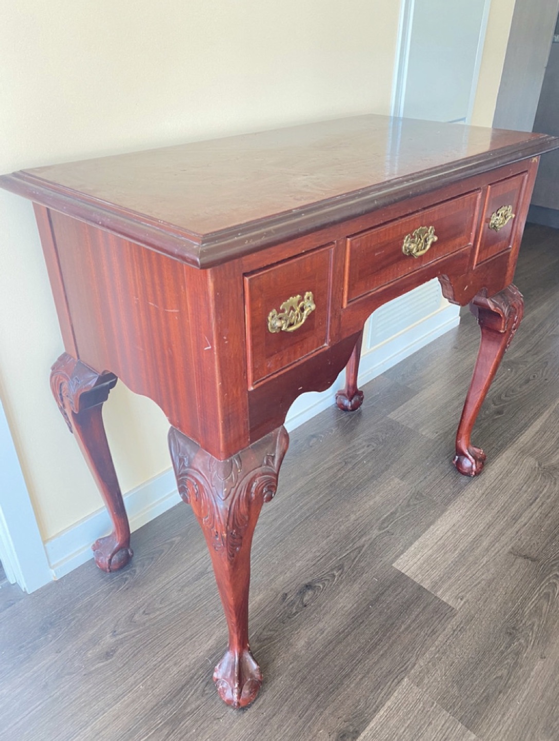 Antique Vintage cute table with drawers - photo 2