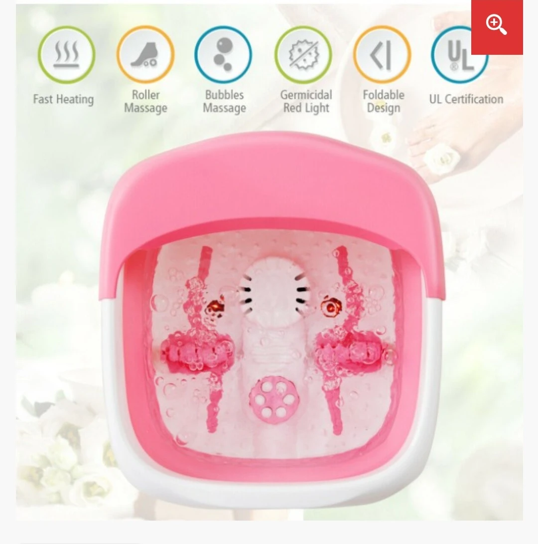 Costway Foot Spa/Bath Massager Massage – image indicator(4)