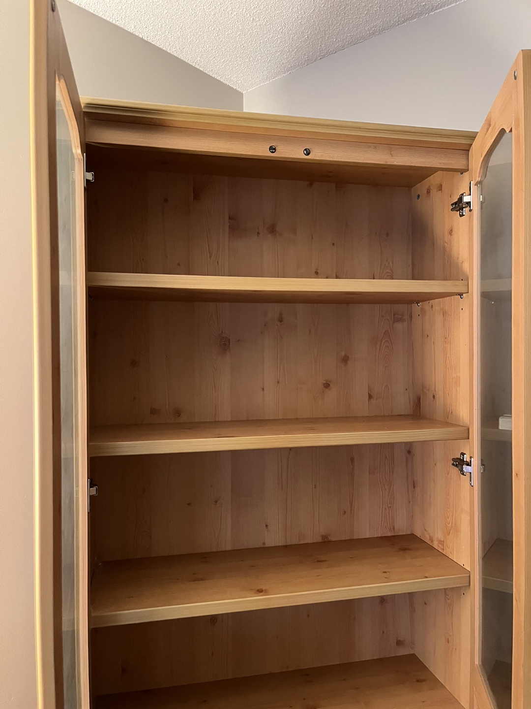 Bookcase with glass doors - photo 2