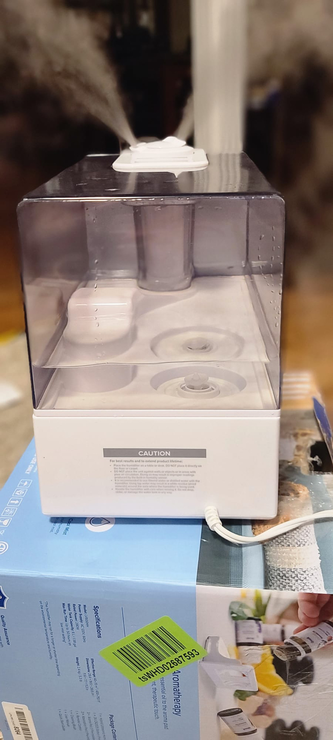 LEVOIT Humidifier for Bedroom, Warm and Cool Mist Humidifier - photo 4