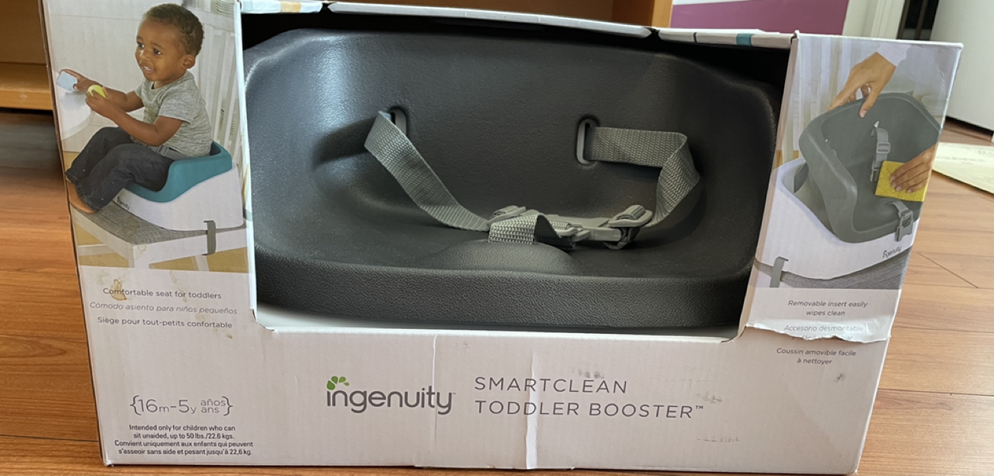 Moving Out Sale: Brand New Ingenuity Toddler Booster Seat - photo 5