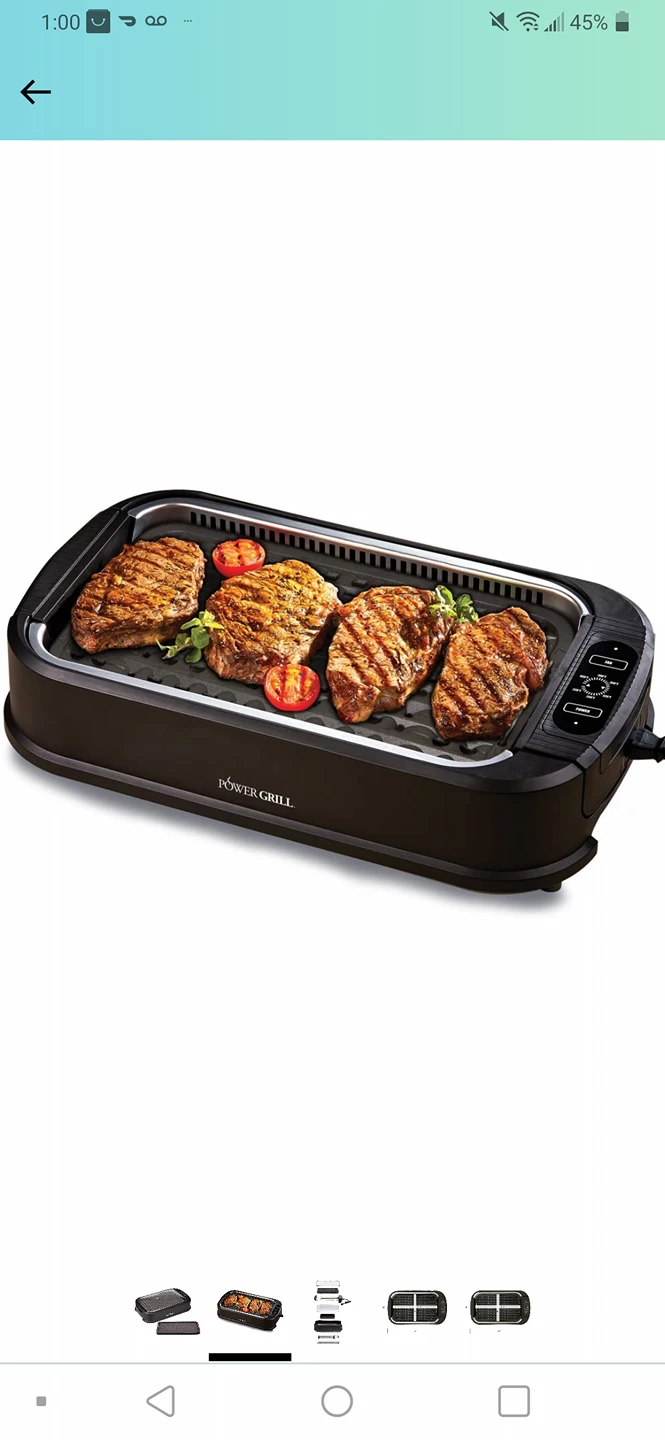 Power Smokeless Indoor Grill - photo 2