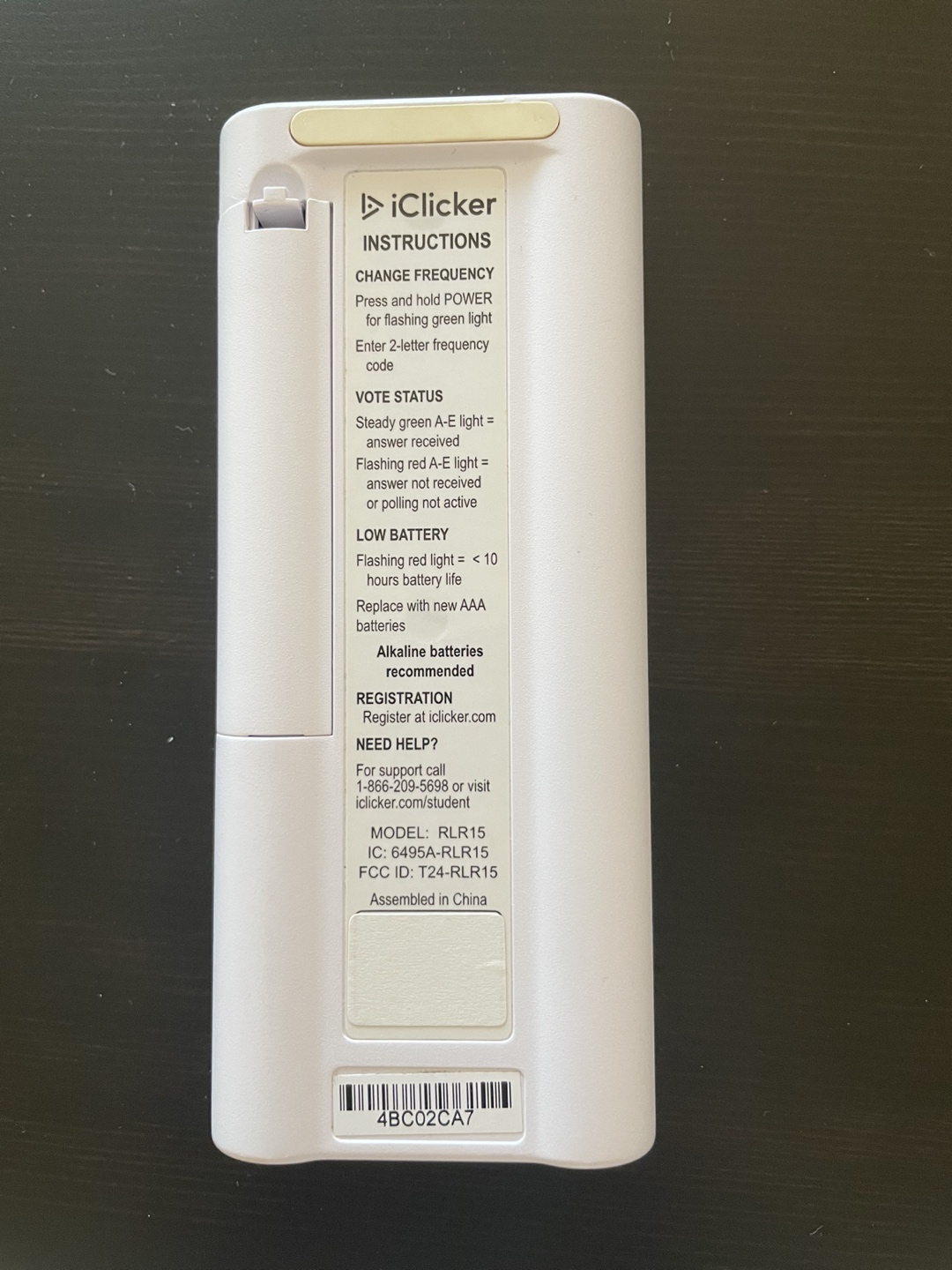 Iclicker with battery - photo 2