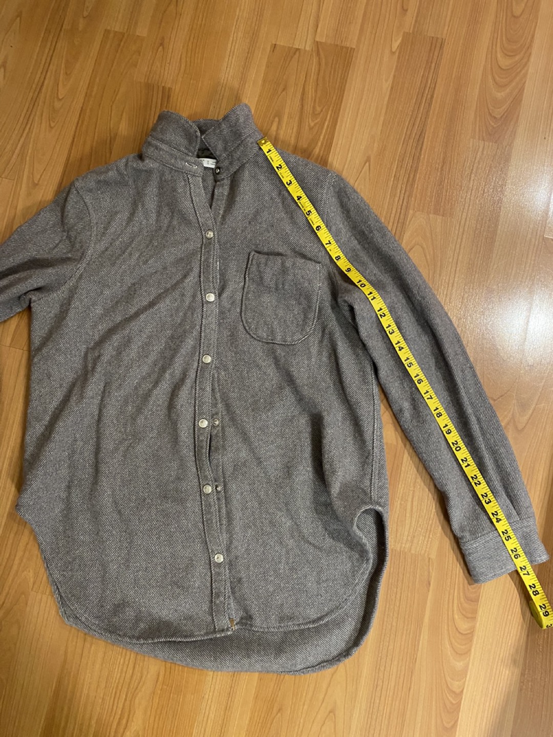 Woolrich button up shirt, 100% wool, size medium - photo 3