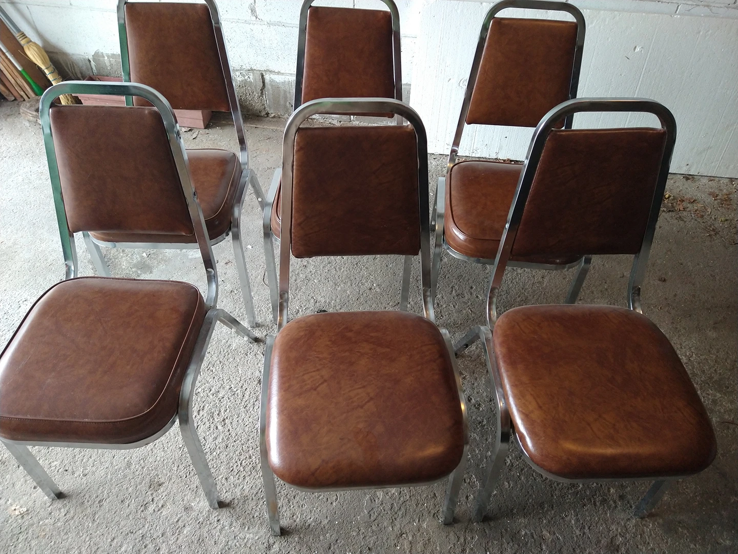 vintage dining chairs