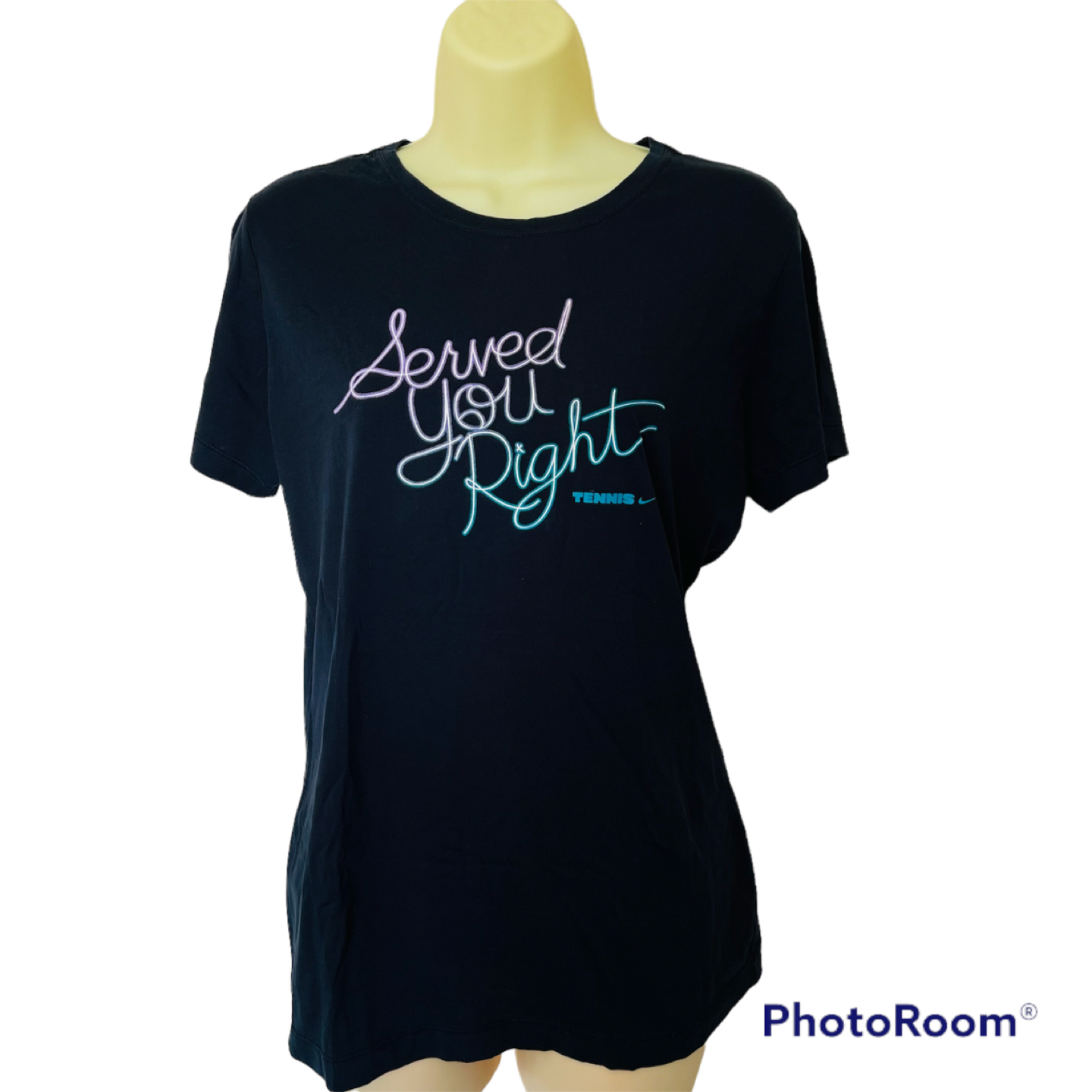 Nike black casual T-shirt. Size X-Large