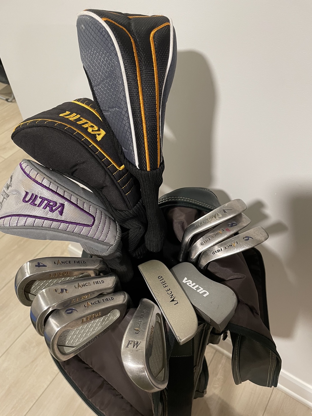 Full Set of woman’s RH Golf Clubs and bag. Includes driver. - photo 3