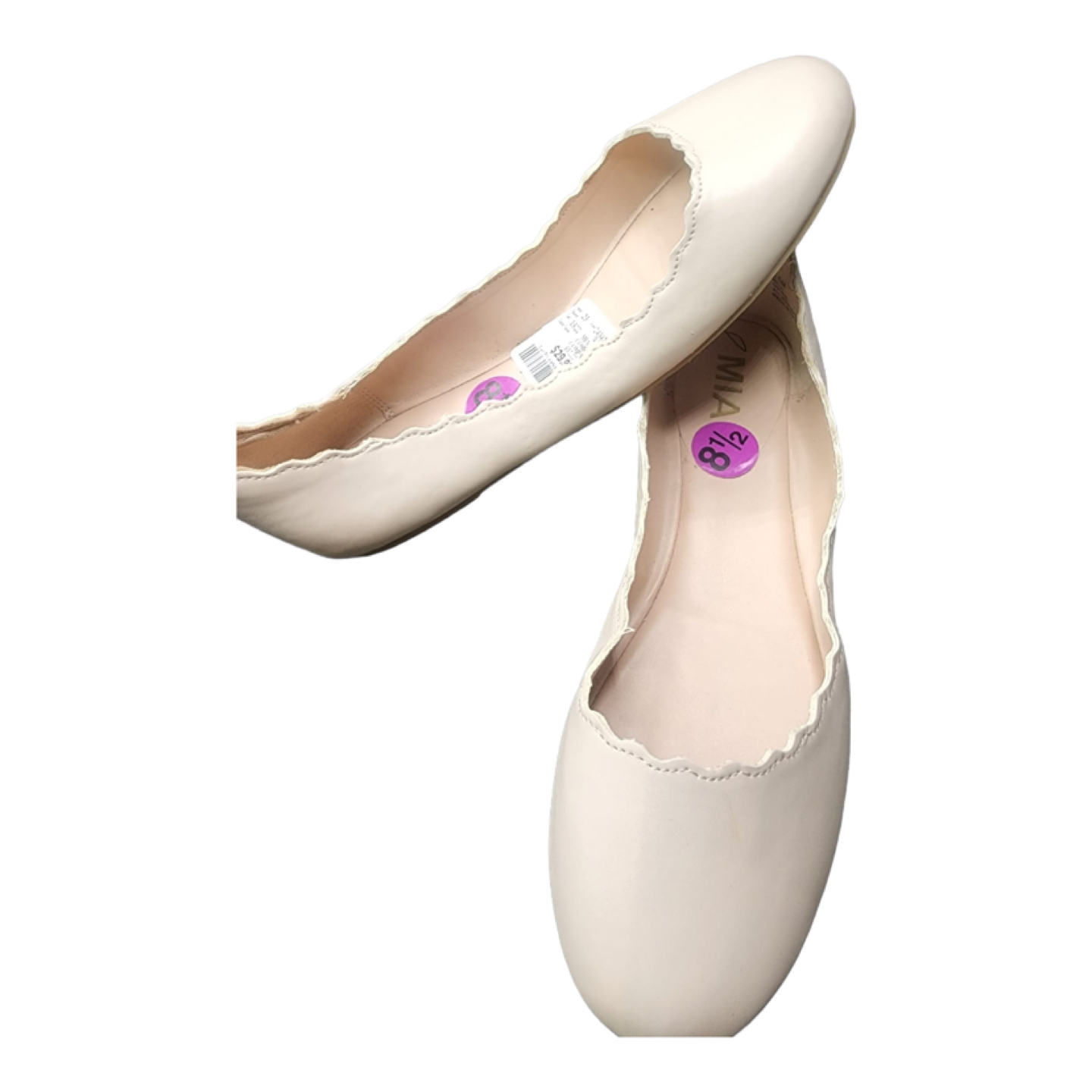 Biege ballet flats image indicator(4)