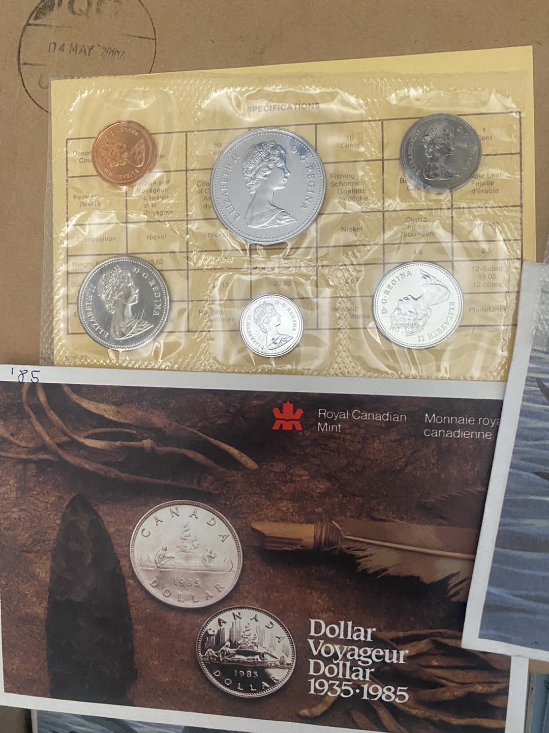 80! Canada uncirculated Mint coin sets 1968-1989 issued by RCM🍀 image indicator(2)