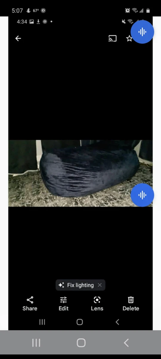 SOFA SAC GIANT SIZE MEMORY FOAM BEANBAG SOFA BED 7 1\2 FT - photo 3