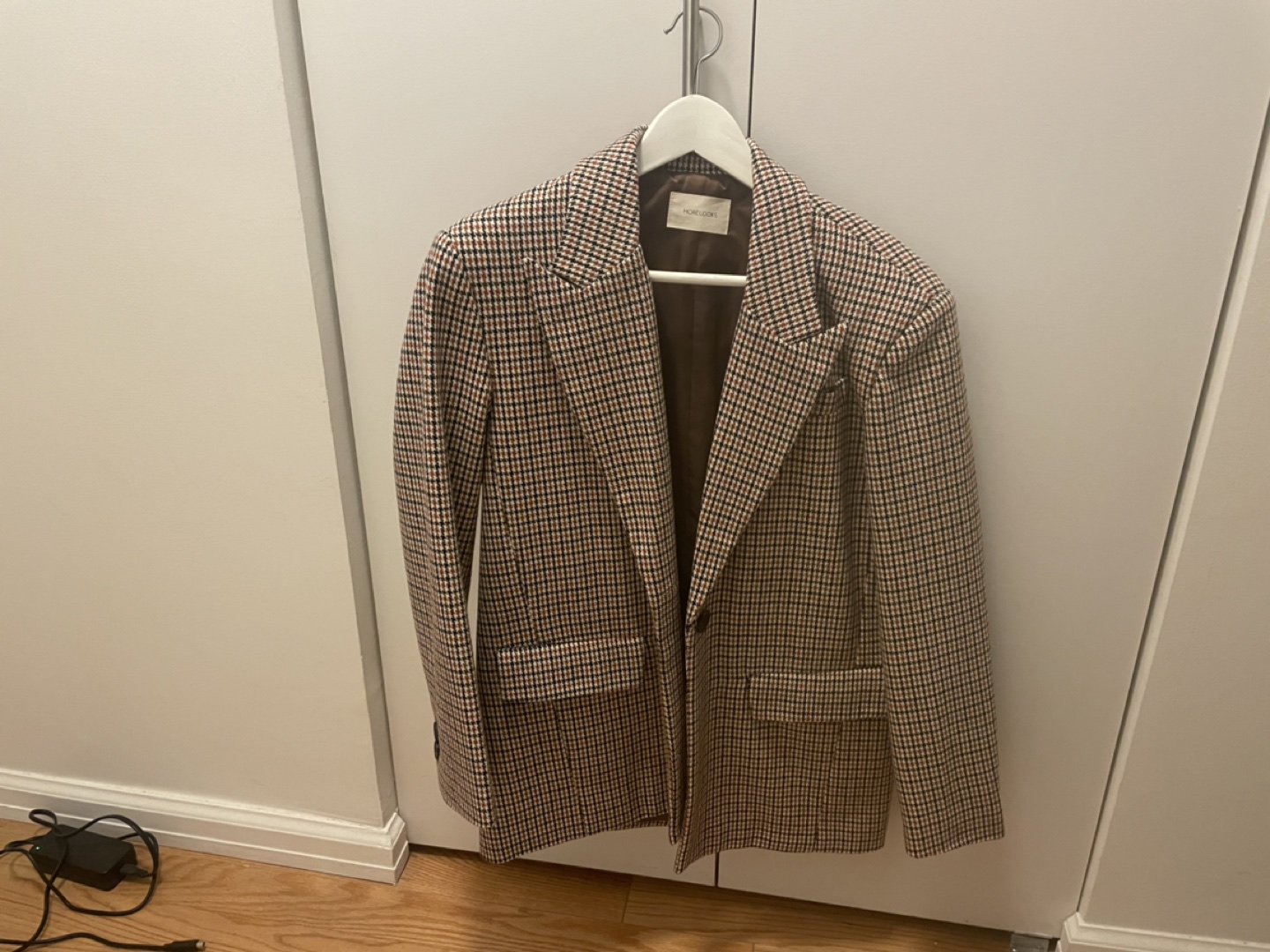 Oversized Check jacket