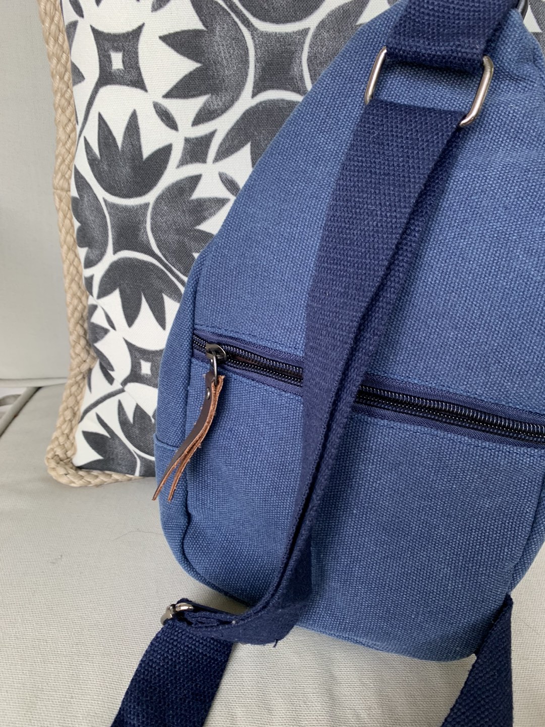 Blue shoulder bag - photo 4