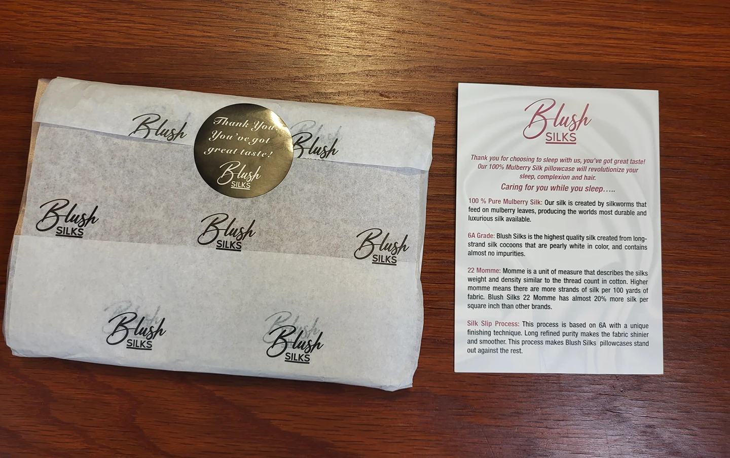 BRAND NEW Blush Silks 100% Pure Mulberry Pillowcase   - photo 3