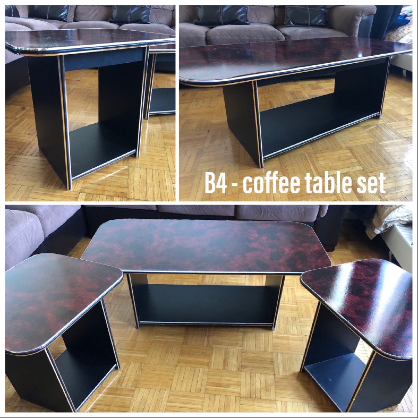 3-piece Coffee Table Set