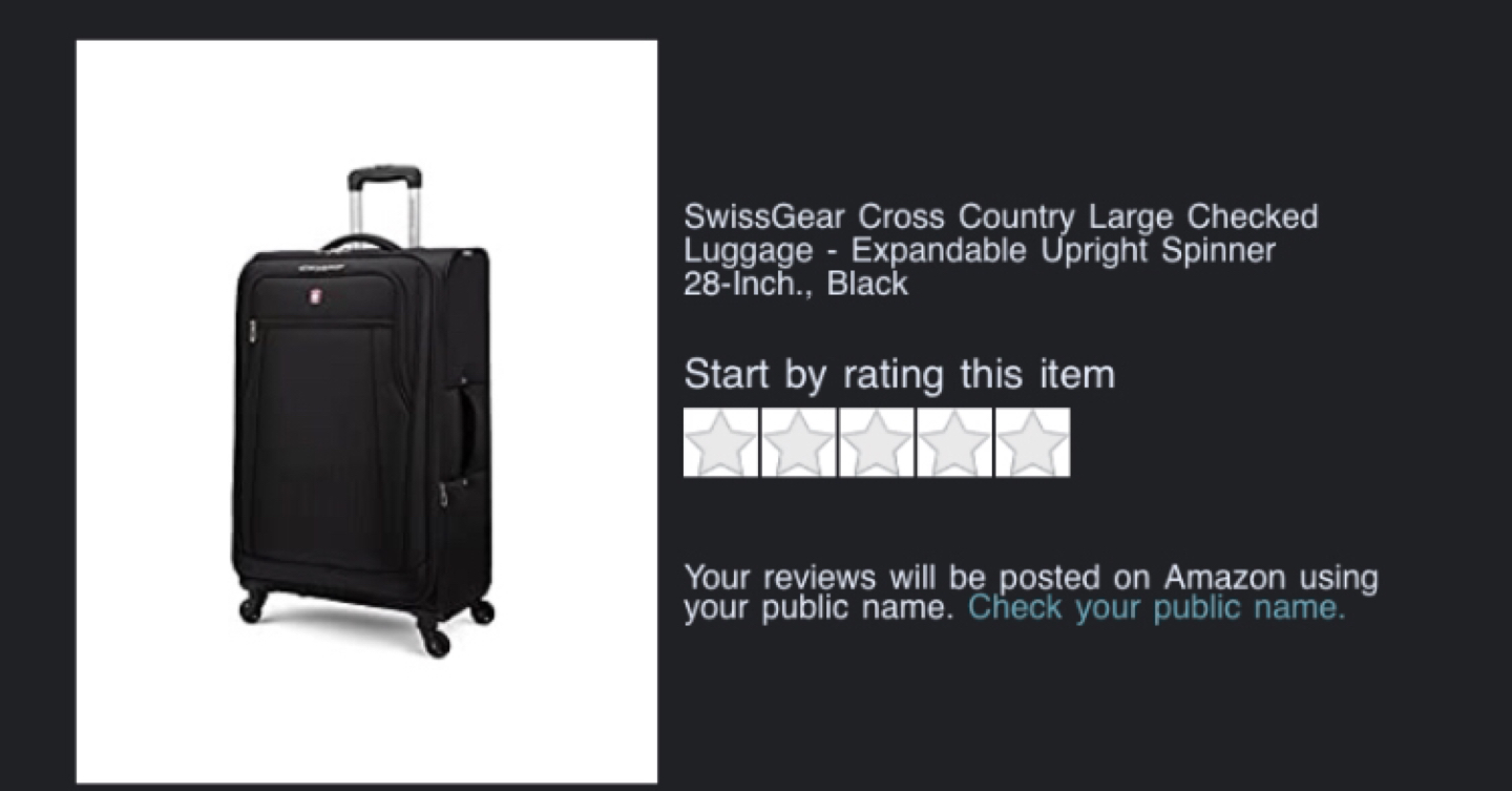 28 inch Swiss Gear Luggage - brand new - photo 4
