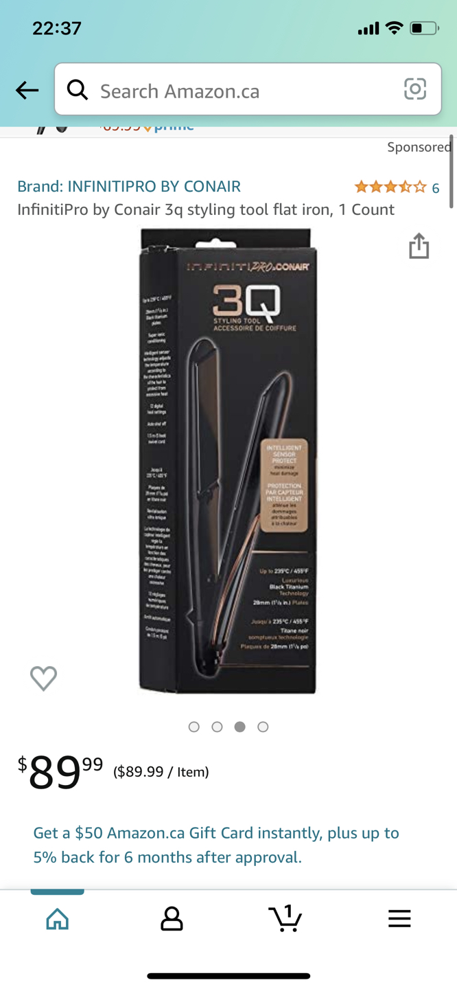 Infinity pro conair straightener image indicator(3)