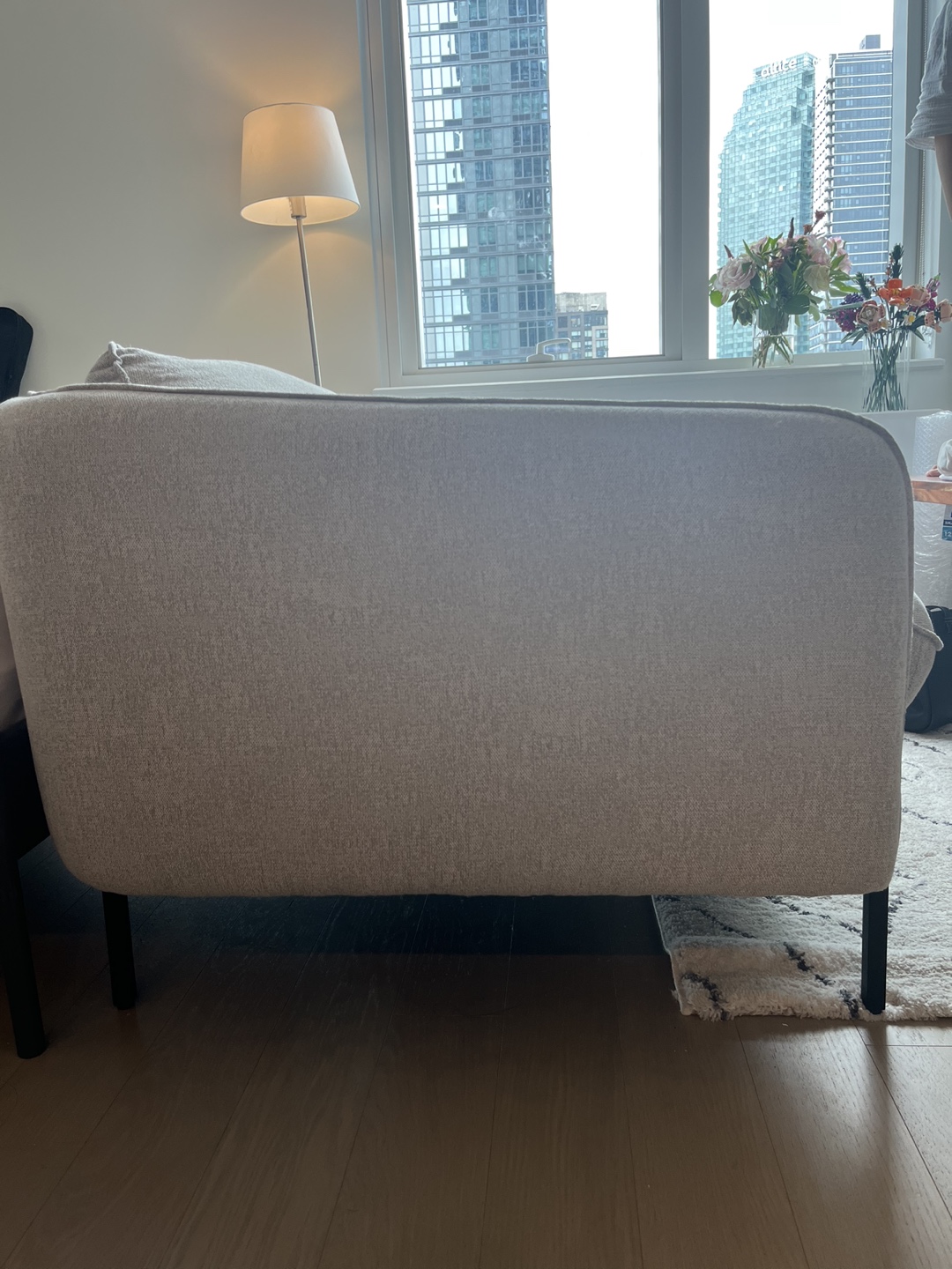 CB2 Loveseat Sofa - photo 3