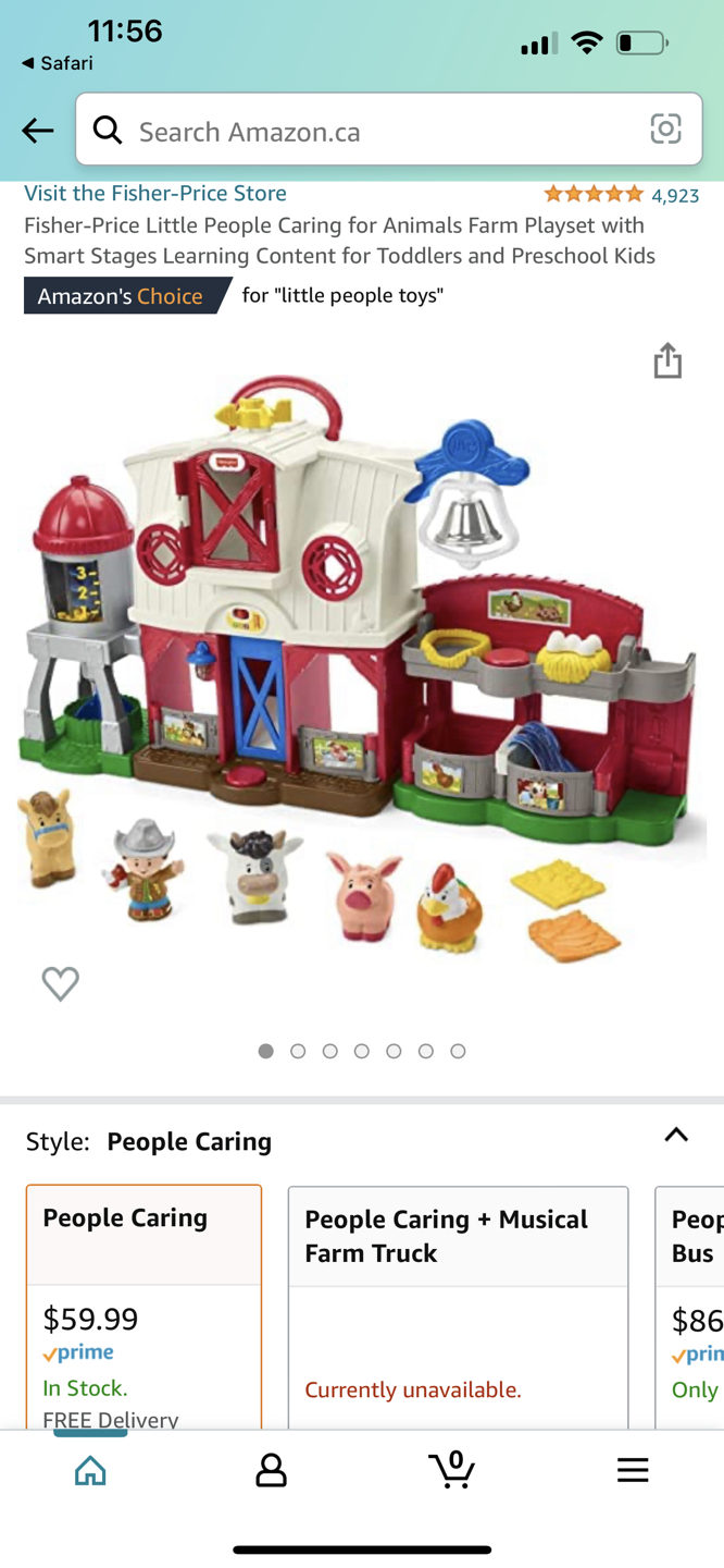 Farm animal playset