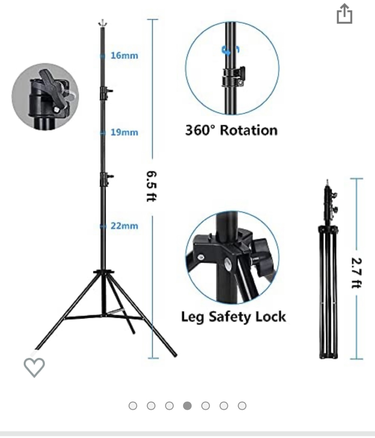 Photo Backdrop stand kit - photo 2