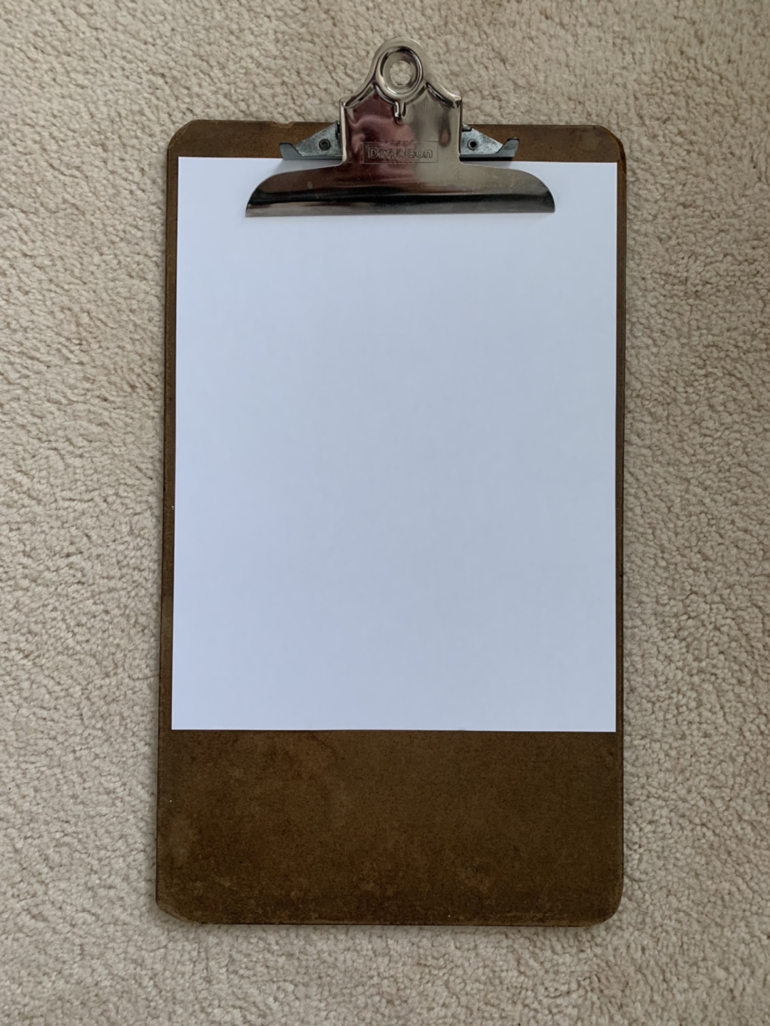 Legal Size Clipboard