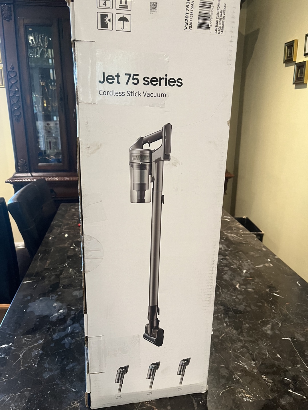 Samsung Jet75 Complete with Turbo Action Brush vacuum cleaner