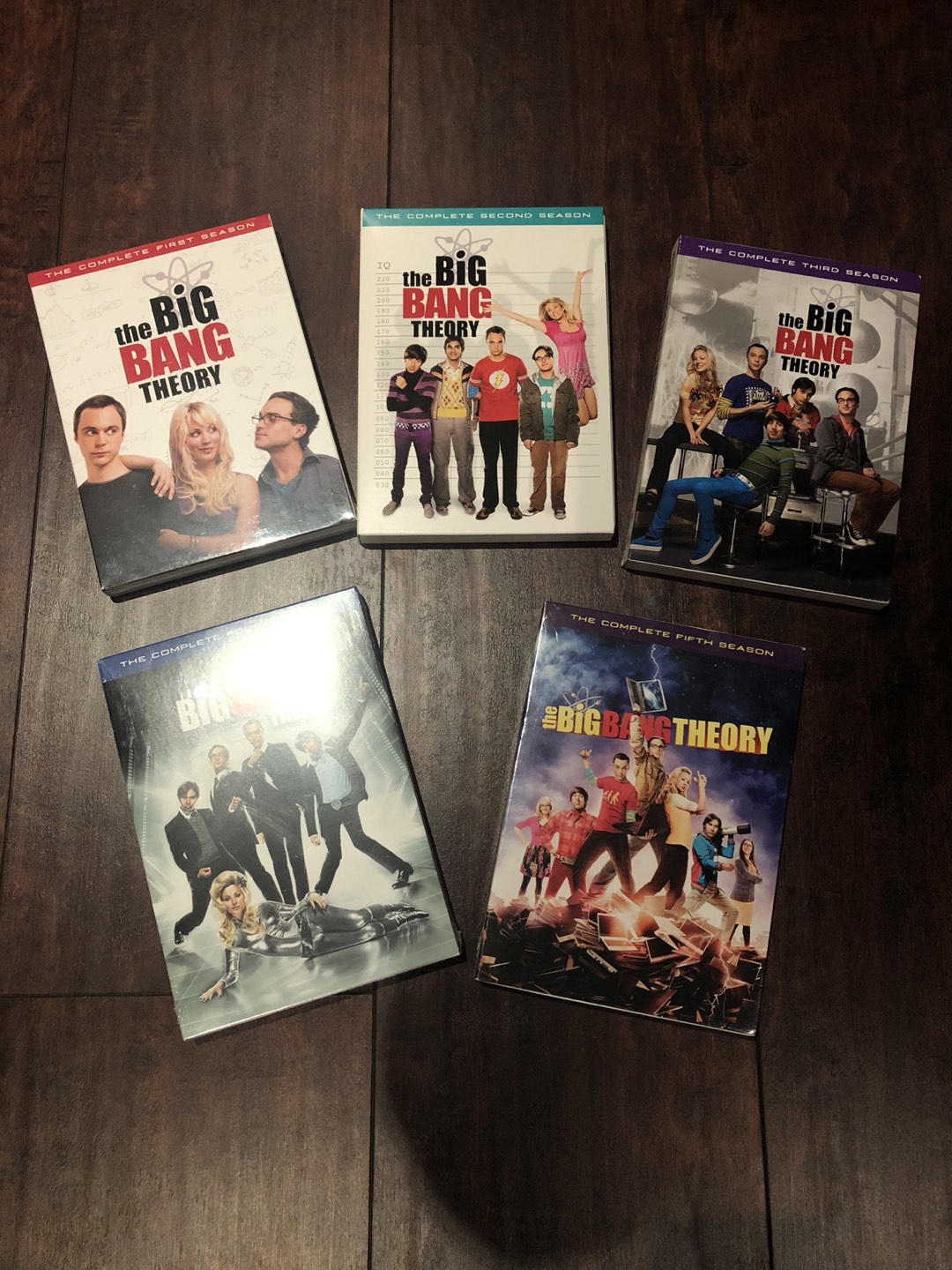 First Five Seasons DVD - Big Bang Theory