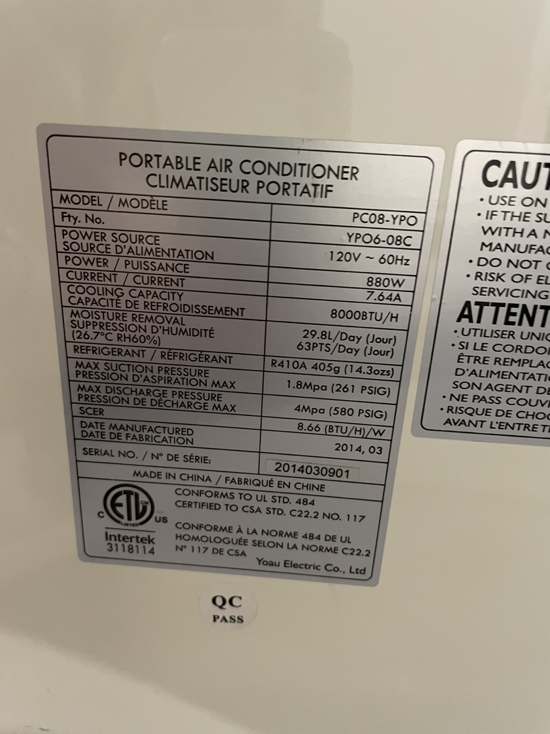 Portable AC - photo 2