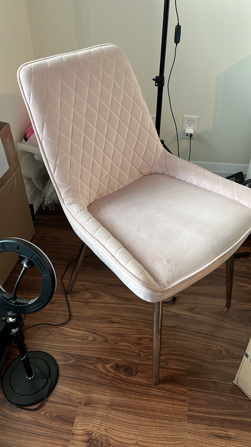 pink chair