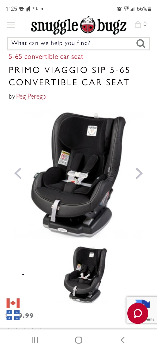 peg perego brand new in box car seat - photo 3