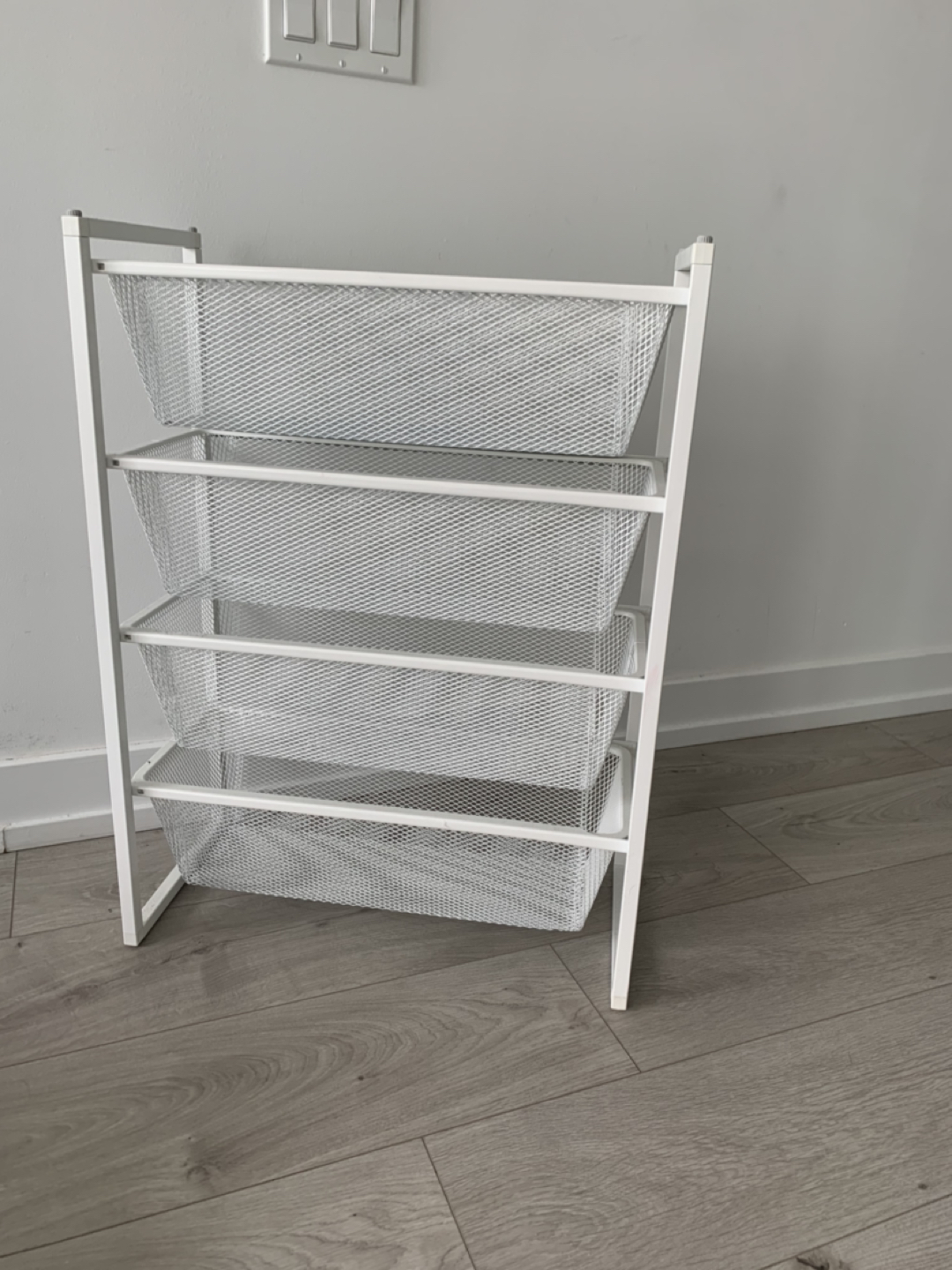 MOVING SALE IKEA wire basket drawers - photo 2
