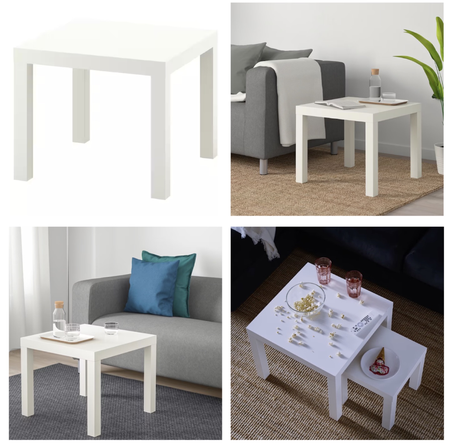 IKEA Side table “LACK”, white