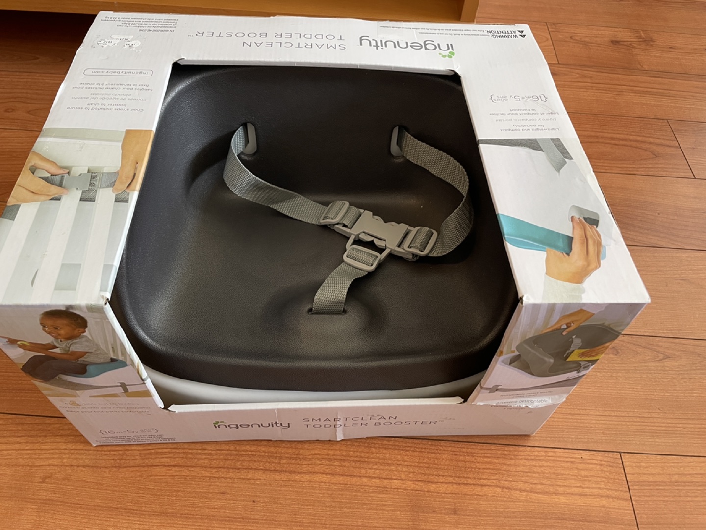 Moving Out Sale: Brand New Ingenuity Toddler Booster Seat - photo 3