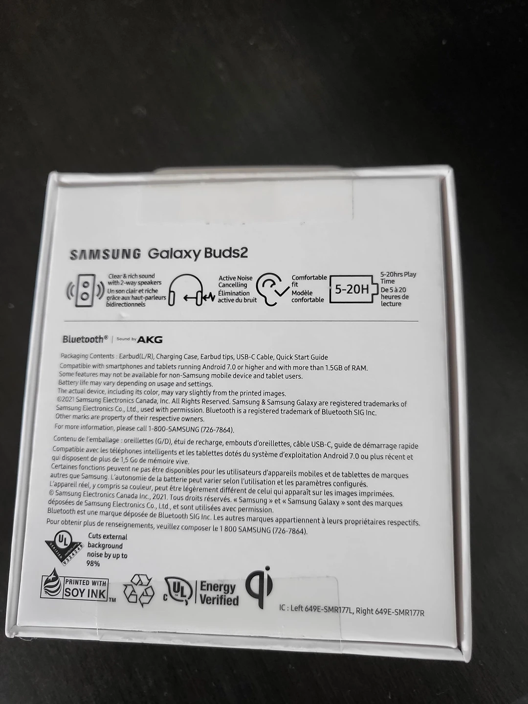 Samsung Galaxy Buds2 - Brand new, black - photo 3
