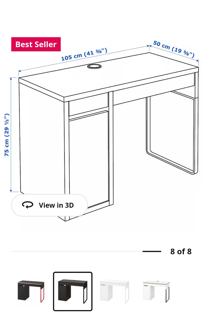 Ikea desk for SALE assembled and used like new. - photo 2